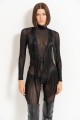 Saçaklı Lastikli Bodysuit Saçaklı Lastikli Bodysuit