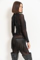Saçaklı Lastikli Bodysuit Saçaklı Lastikli Bodysuit