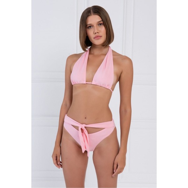 PEMBE BAĞLAMALI BİKİNİ TAKIMI PEMBE BAĞLAMALI BİKİNİ TAKIMI