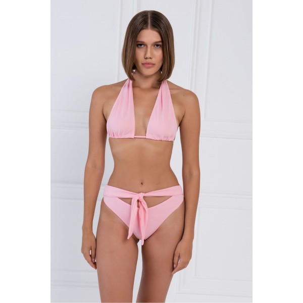 PEMBE BAĞLAMALI BİKİNİ TAKIMI PEMBE BAĞLAMALI BİKİNİ TAKIMI