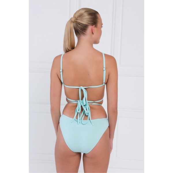 Turkuaz BAĞLAMALI BIKINI TAKIMI Turkuaz BAĞLAMALI BIKINI TAKIMI