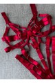 Kırmızı Fantazi lastik body Harness Kırmızı Fantazi lastik body Harness