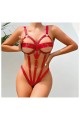 Kırmızı Fantazi lastik body Harness Kırmızı Fantazi lastik body Harness
