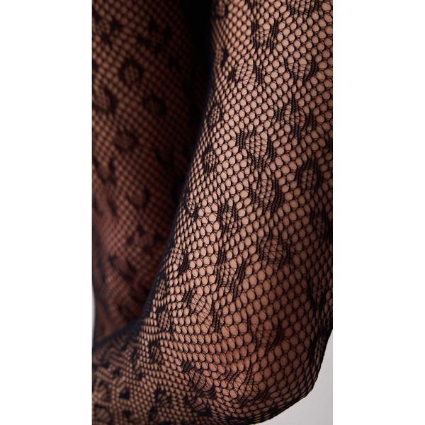 PENTİ LEOPARD FİLE KİLOTLU ÇORAP